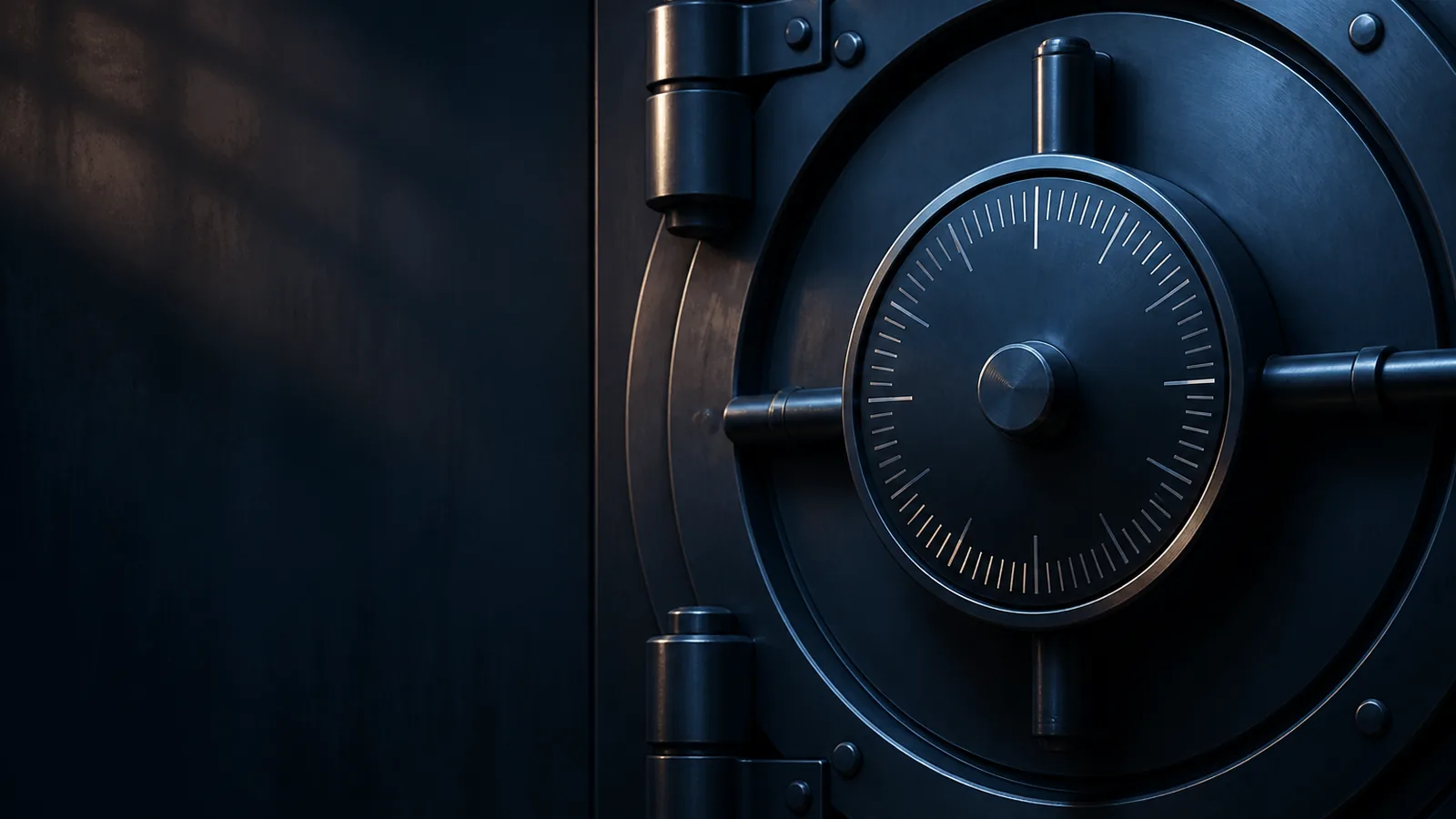 A time-locked vault door representing a fixed backup retention window.