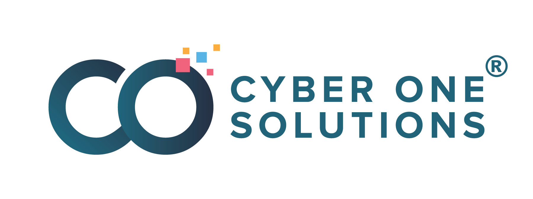 Cyber One Solutions logo.