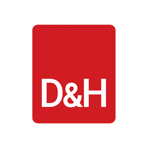 D&H Distributing logo.